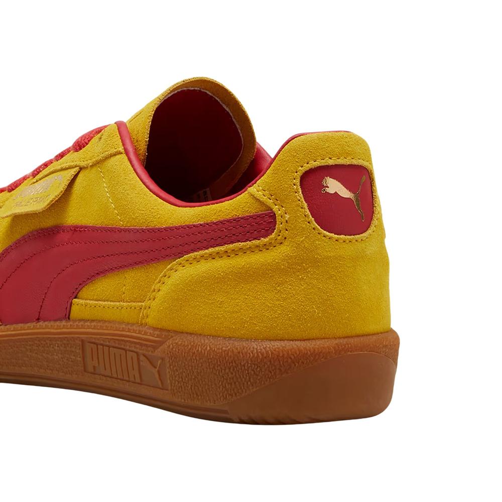 Foto 6 pulgar | Tenis Puma Palermo Pele Hombre Casual Amarillo