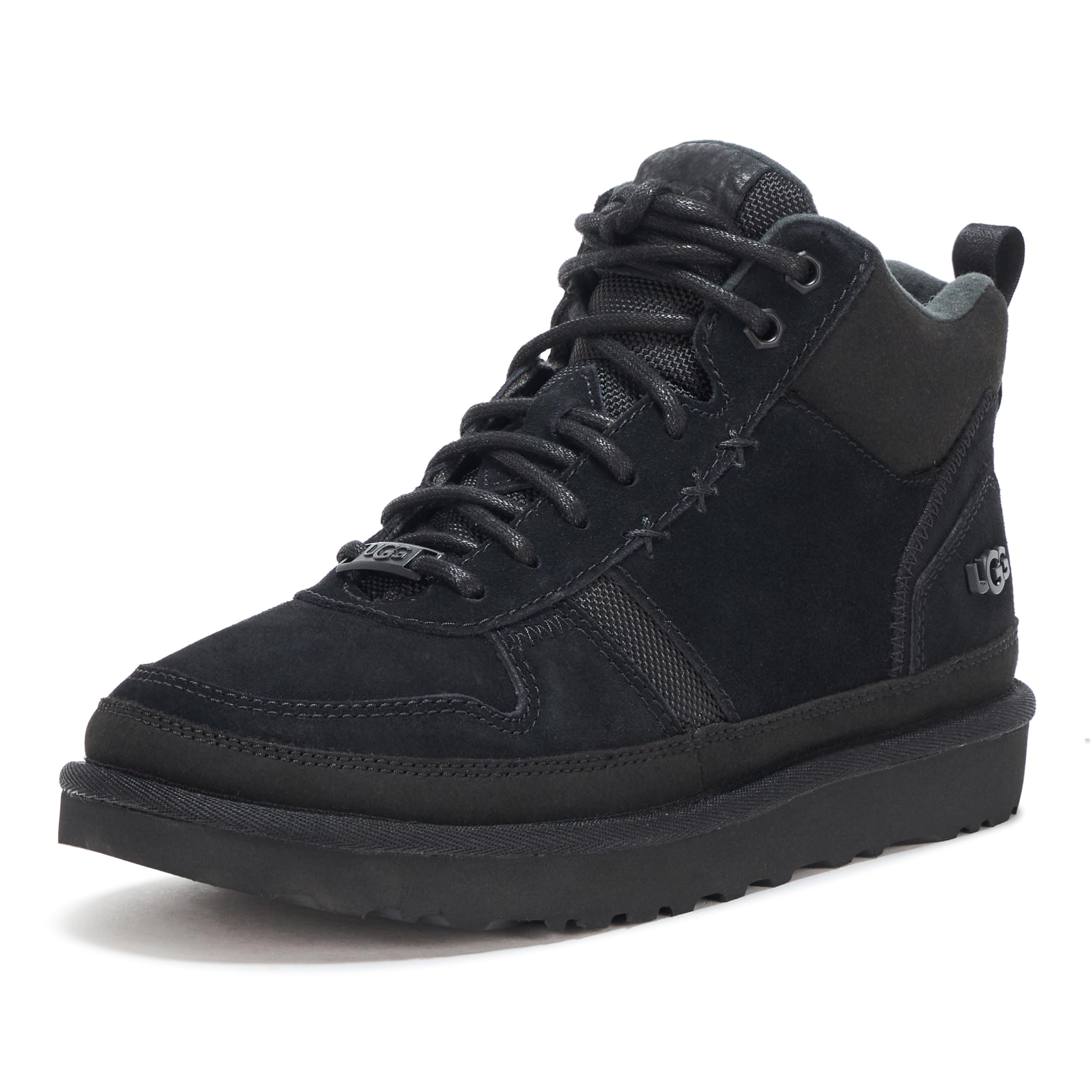 Foto 2 pulgar | Zapatilla Ugg Highland Hi Heritage Para Hombre, Ante Negra, Talla 6 - Venta Internacional.