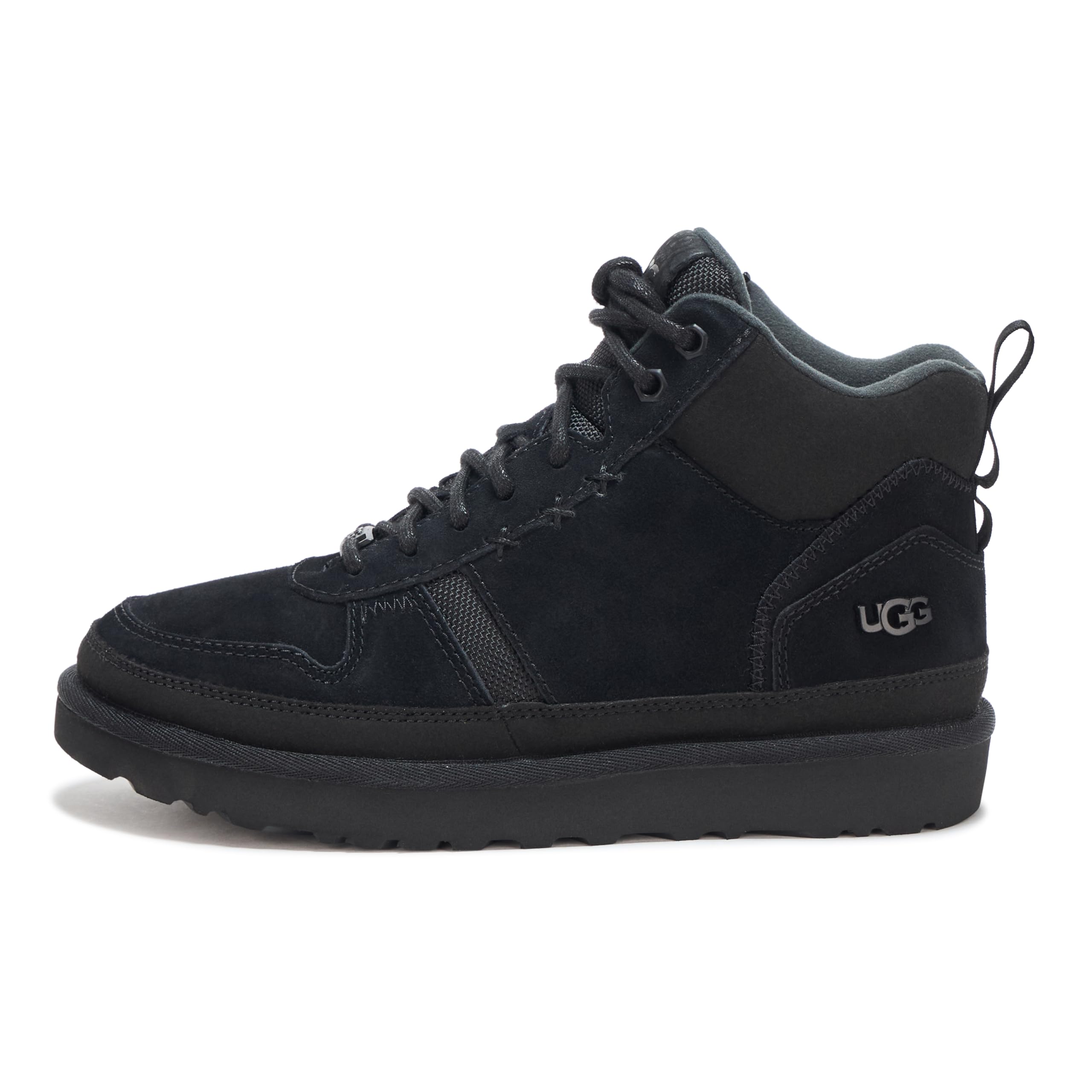 Foto 3 pulgar | Zapatilla Ugg Highland Hi Heritage Para Hombre, Ante Negra, Talla 6 - Venta Internacional.