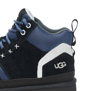 Foto 4 | Zapatilla Ugg Highland Hi Heritage Para Hombre, Color Negro, Azul Marino Y Gris, Talla 5 - Venta Internacional.