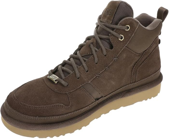 Foto 3 pulgar | Zapatilla Ugg Highland Hi Heritage Para Hombre Burnt Cedar Suede - Venta Internacional.