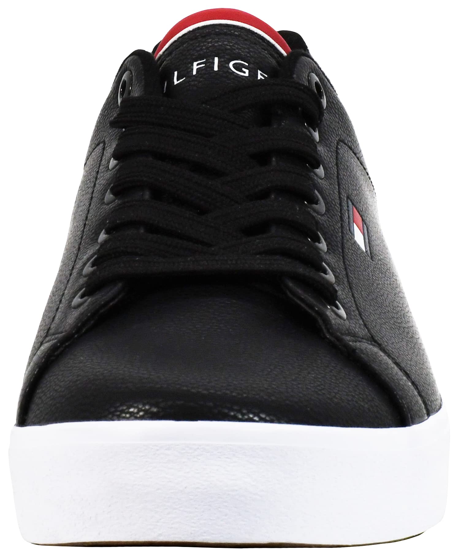 Foto 3 pulgar | Tenis Tommy Hilfiger Rezz de Piel Vegana Negros para Hombre - Venta Internacional