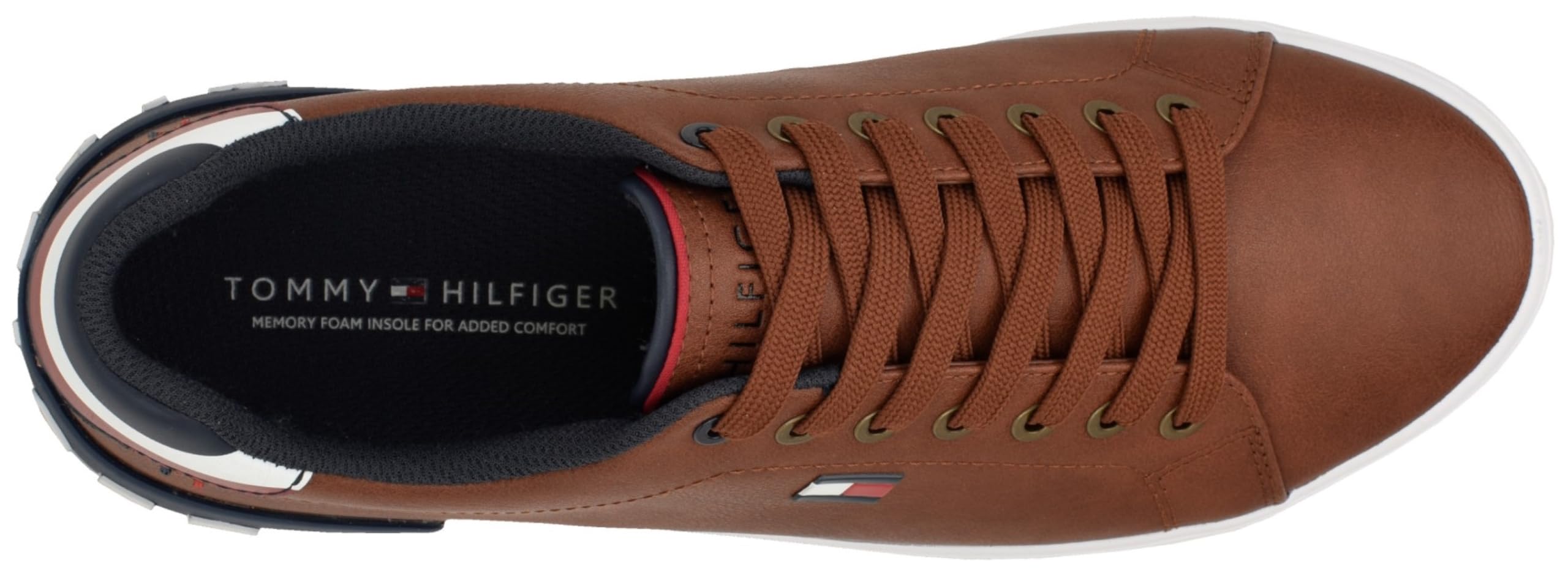 Foto 6 pulgar | Tenis Tommy Hilfiger Rezz color Coñac para Hombre - Venta Internacional