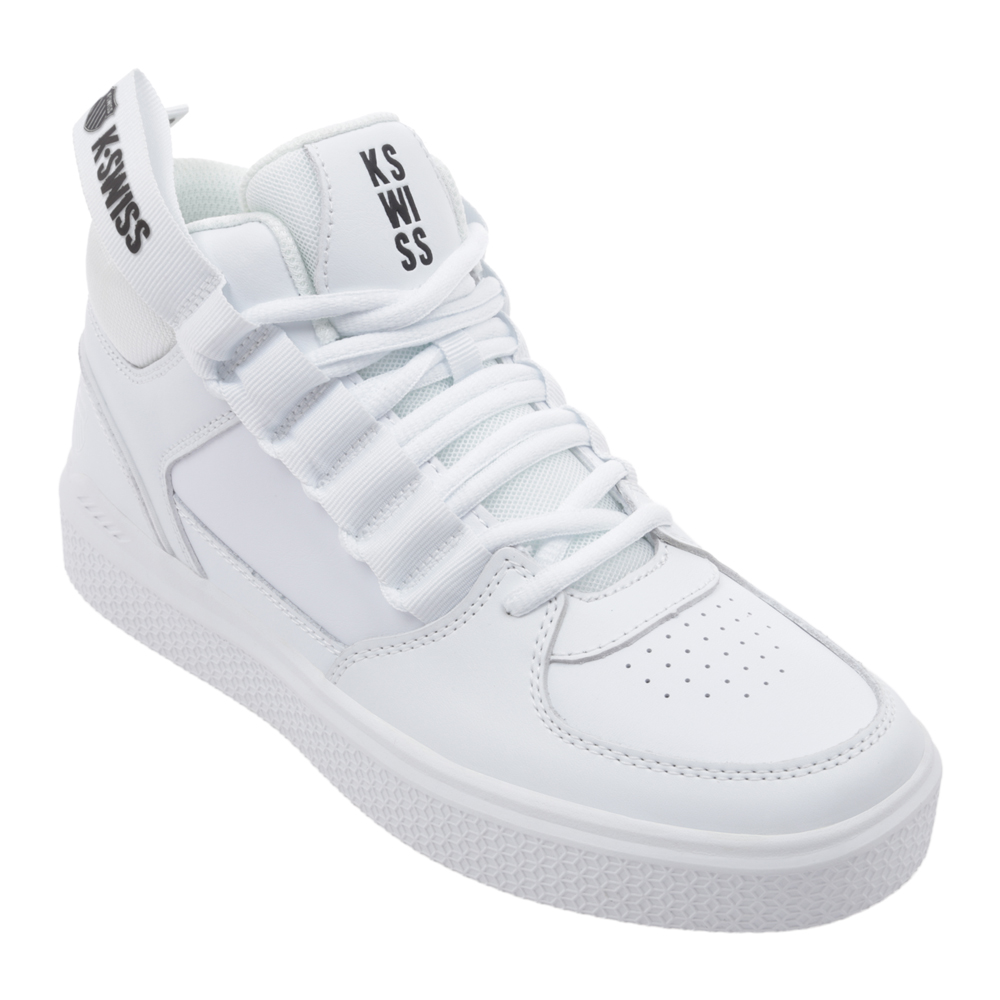 Foto 4 pulgar | K-swiss Tenis Casuales  Roof Mid Color Blanco Para Hombre