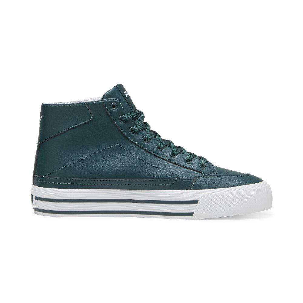 Foto 2 | Tenis Puma Court Classic Vulc Mid Fs Sl Unisex Verde