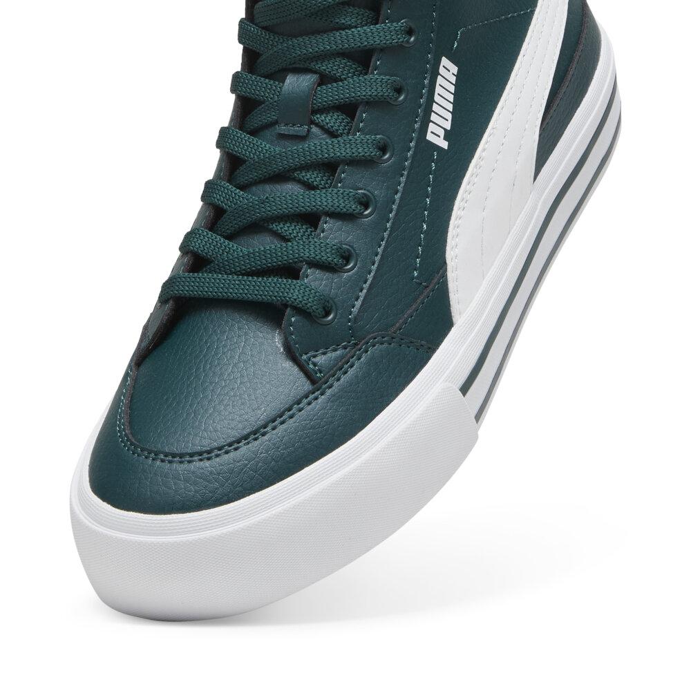 Foto 7 pulgar | Tenis Puma Court Classic Vulc Mid Fs Sl Unisex Verde