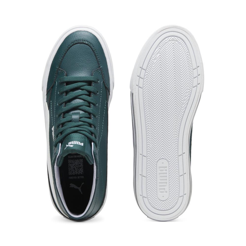 Foto 9 pulgar | Tenis Puma Court Classic Vulc Mid Fs Sl Unisex Verde