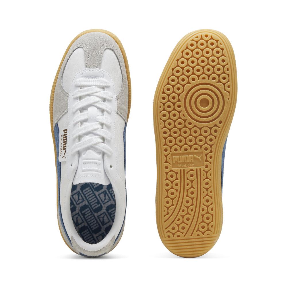 Foto 9 pulgar | Tenis Puma Palermo Lth Blancos Unisex