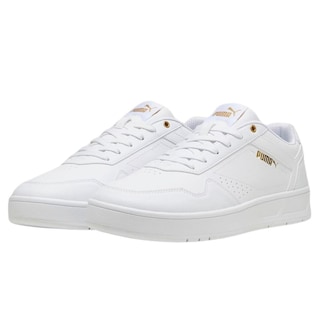 Foto 2 | Tenis Puma Court Classic Casual Blanco Juvenil