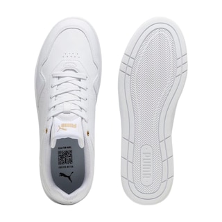 Foto 4 | Tenis Puma Court Classic Casual Blanco Juvenil