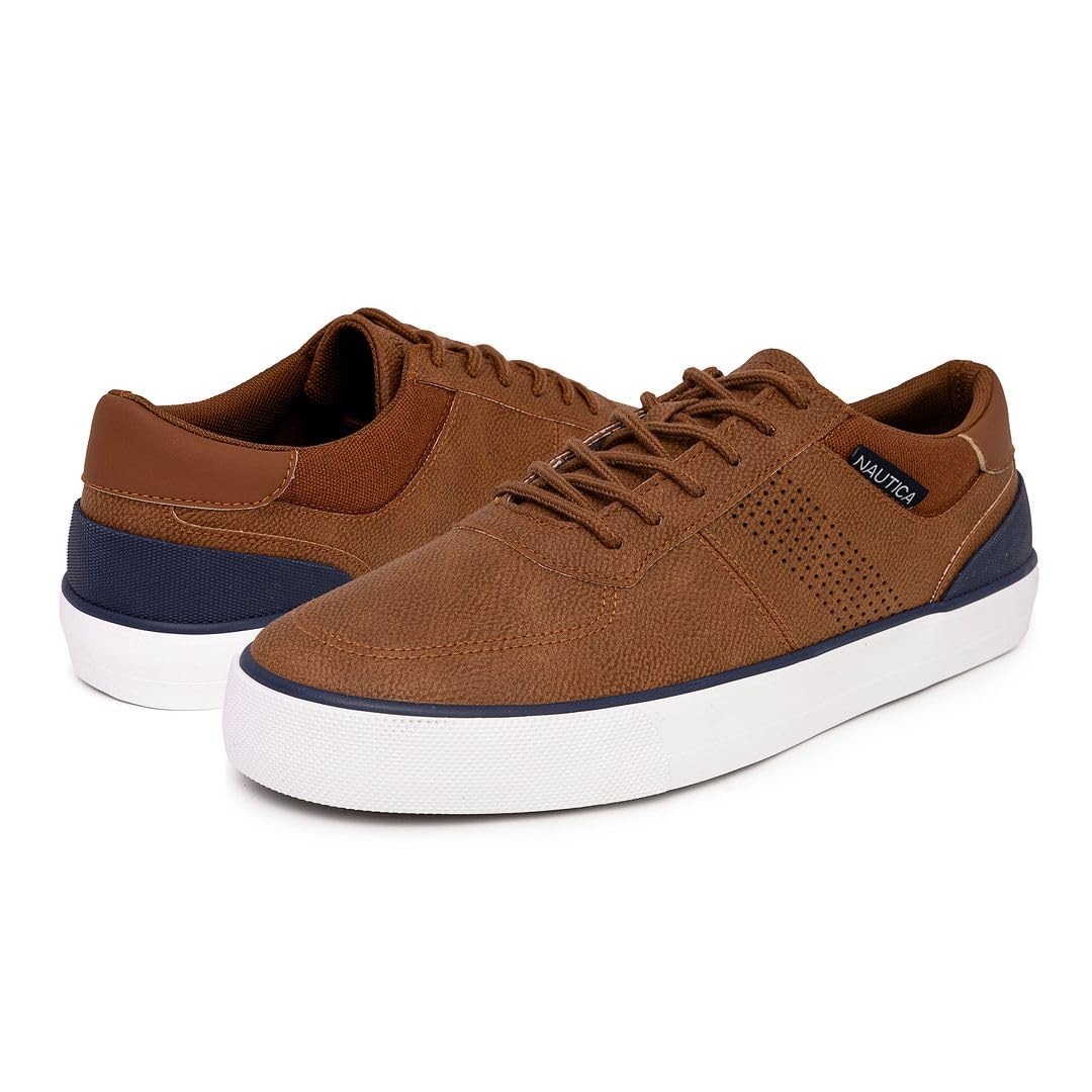 Foto 7 pulgar | Zapatos Náuticos Nautica Triston-tan Navy Para Hombre Talla 11 - Venta Internacional.