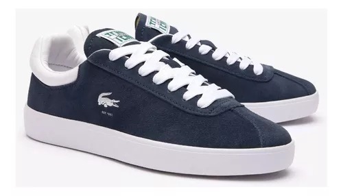 Foto 2 pulgar | Tenis Lacoste Base Shot Azul