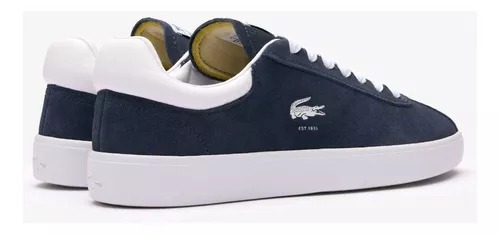 Foto 3 pulgar | Tenis Lacoste Base Shot Azul