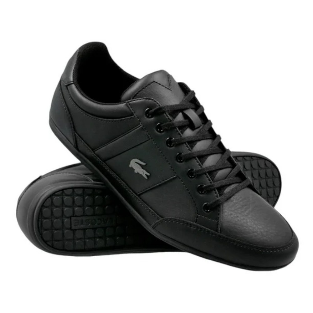Foto 4 | Tenis Lacoste Chaymon Triple Black Placa