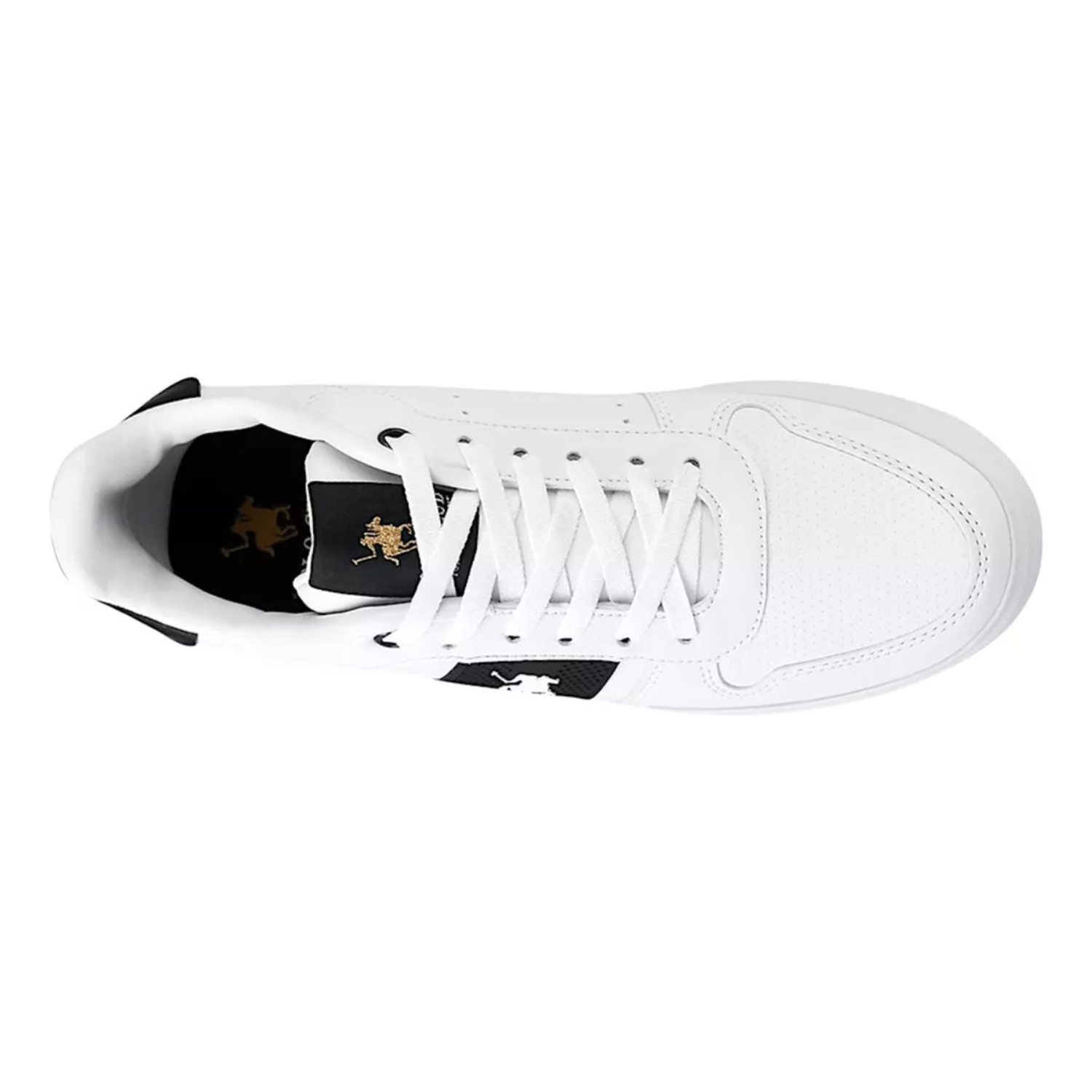 Foto 5 | Tenis Polo York Team Color Blanco Para Hombre Modelo 9451