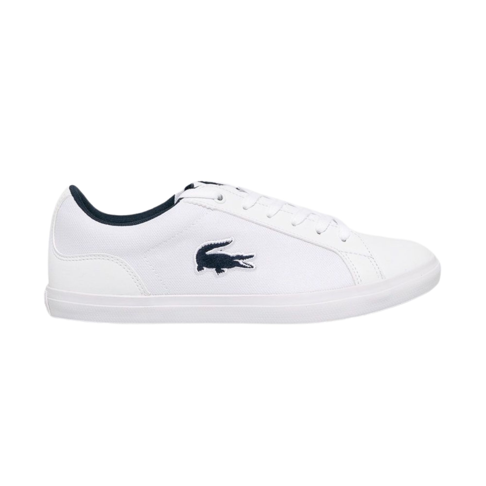 Tenis Lacoste Lerond Color Blanco Para Niño