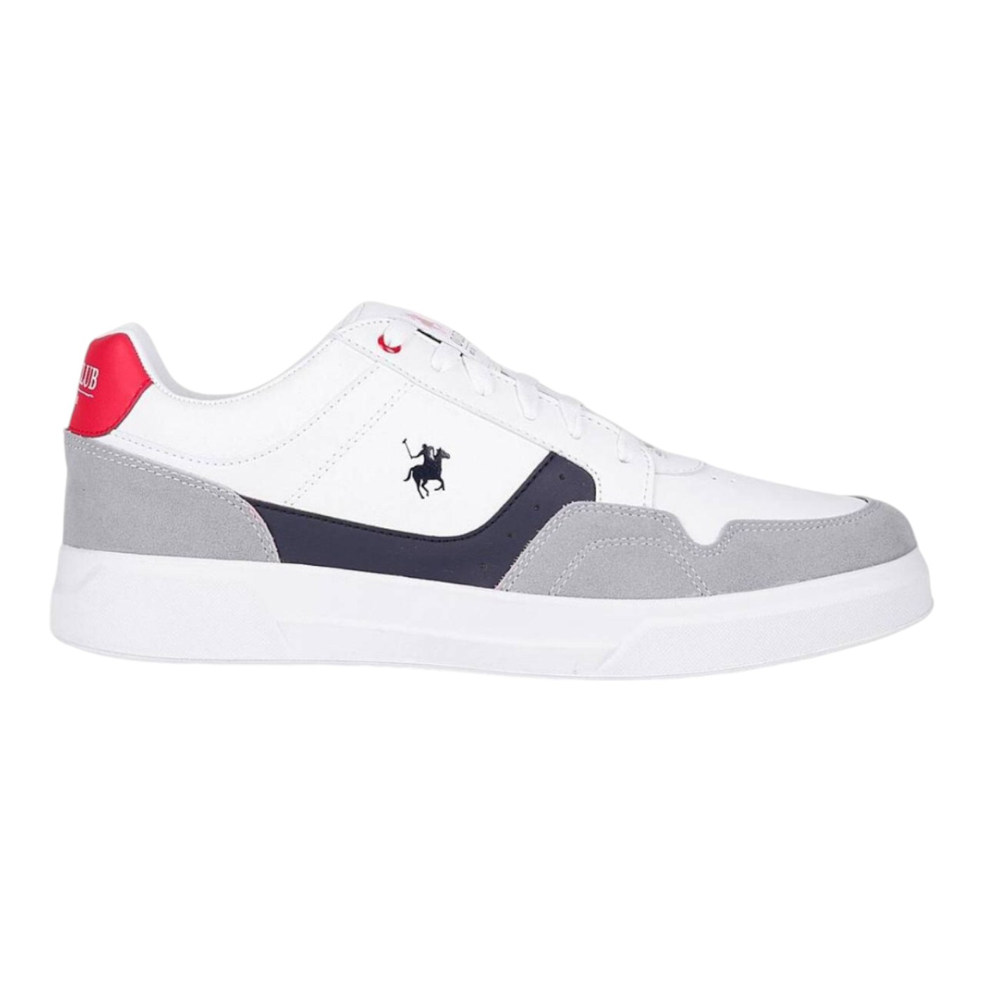 Foto 1 | Tenis Polo York Team Color Blanco Para Hombre Modelo V108
