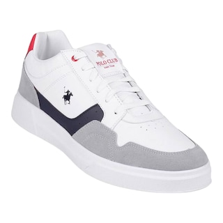 Foto 3 | Tenis Polo York Team Color Blanco Para Hombre Modelo V108