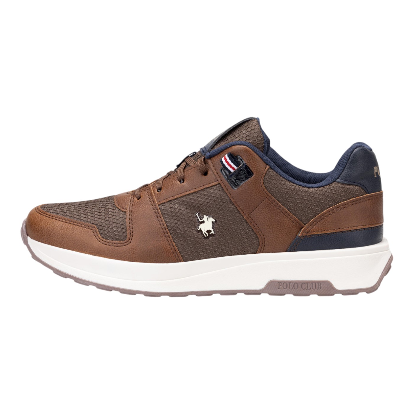 Foto 2 | Tenis Polo York Team Color Cafe Para Hombre Modelo U102c