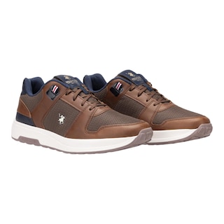 Foto 3 | Tenis Polo York Team Color Cafe Para Hombre Modelo U102c