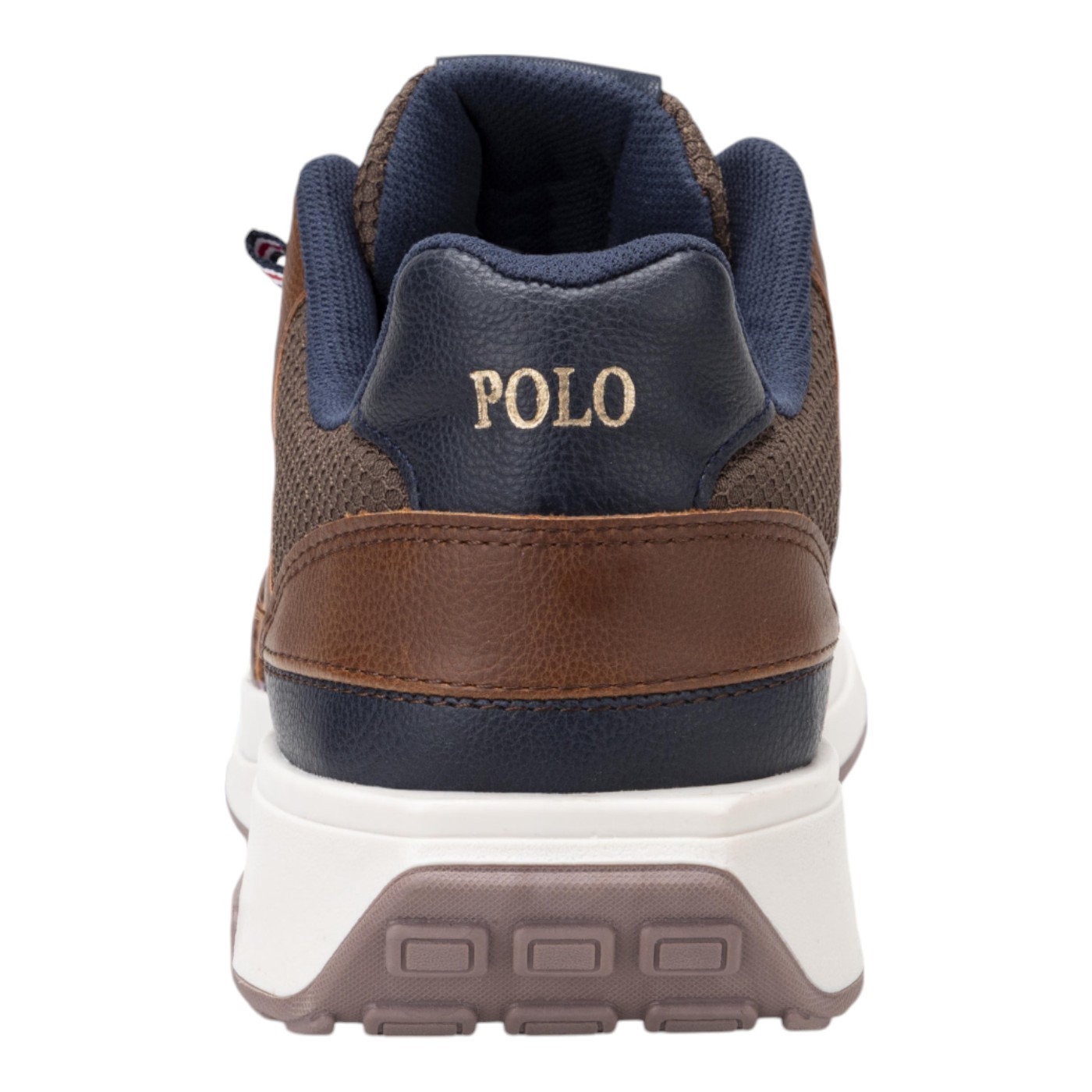 Foto 7 pulgar | Tenis Polo York Team Color Cafe Para Hombre Modelo U102c