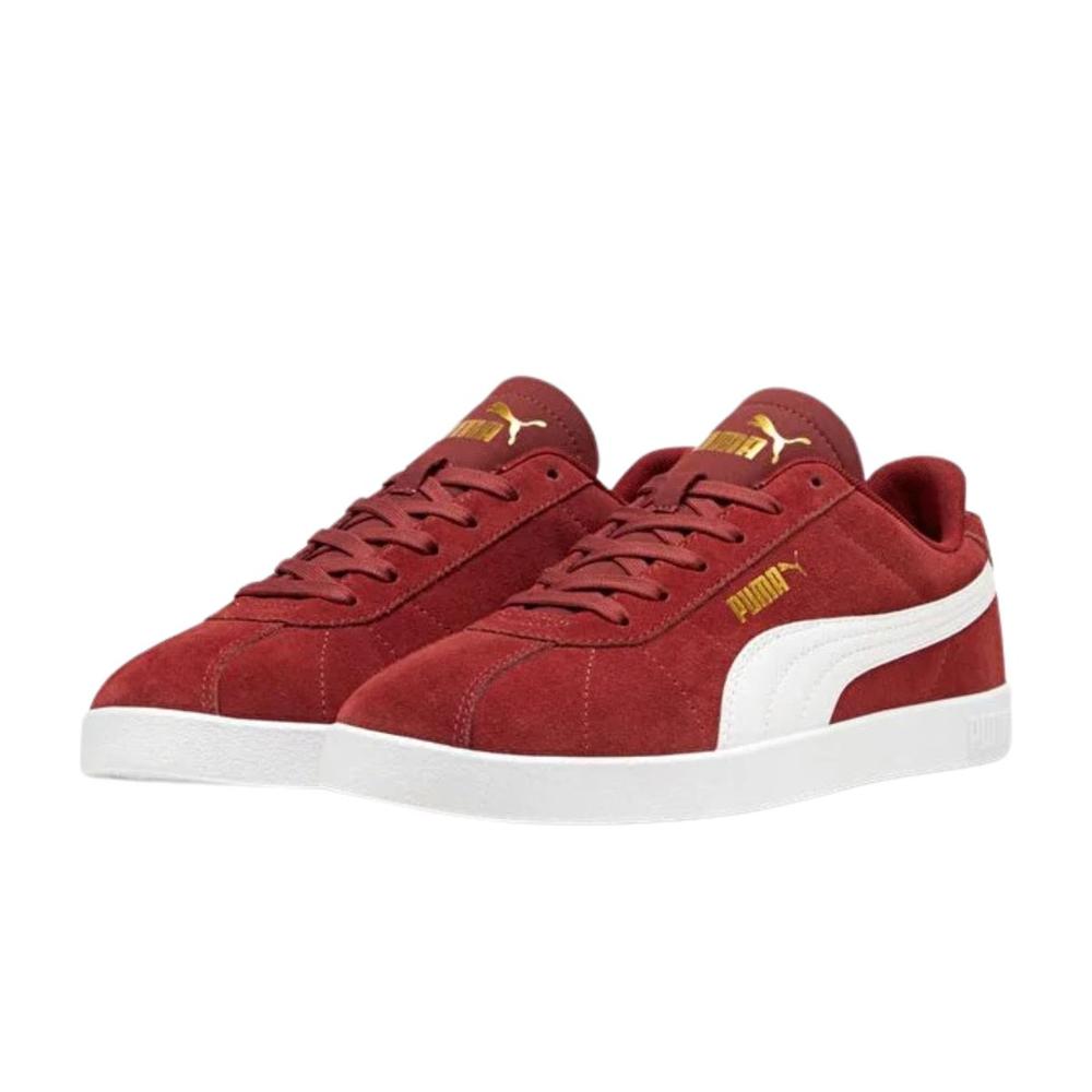 Foto 4 pulgar | Tenis Puma Club Ii Unisex Gamuza Rojo