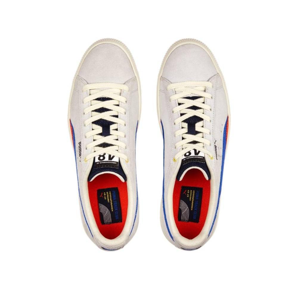 Foto 3 pulgar | Tenis Puma Clyde Tm Hombre Gamuza Gris