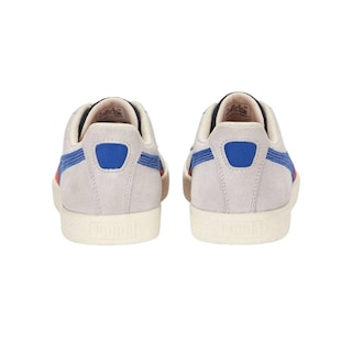 Foto 3 | Tenis Puma Clyde Tm Hombre Gamuza Gris