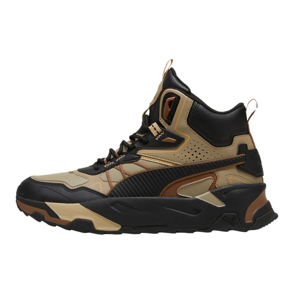 Foto 3 pulgar | Tenis Puma Trinity Mid Hybrid L Unisex Cafe Cafe