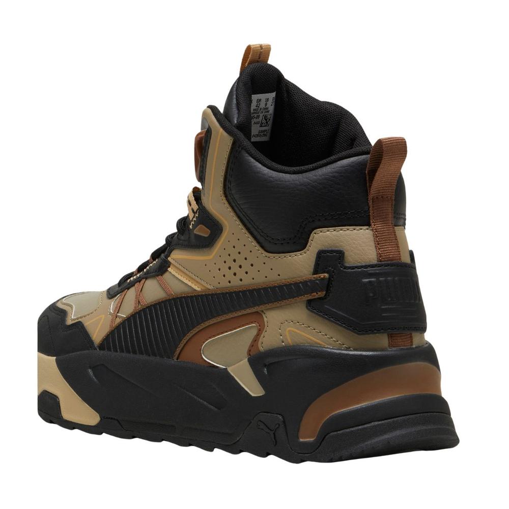 Foto 6 pulgar | Tenis Puma Trinity Mid Hybrid L Unisex Cafe Cafe