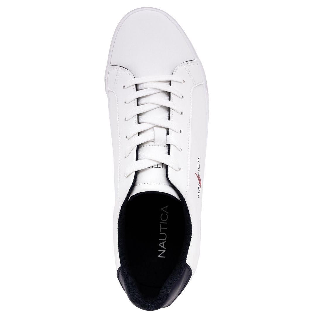 Foto 5 pulgar | Zapatillas Deportivas Shoe Nautica Myton 2 Fashion Para Hombre, Color Blanco Y Azul Marino 13us - Venta Internacional.