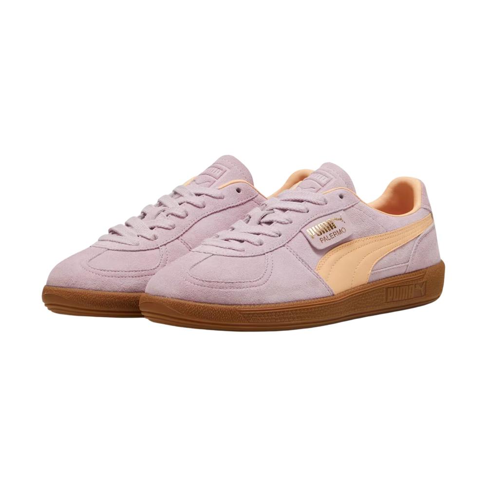 Foto 3 pulgar | Tenis Puma Palermo Unisex Gamuza Rosa