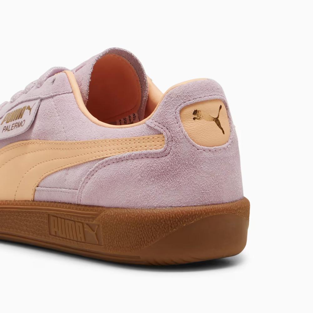 Foto 4 pulgar | Tenis Puma Palermo Unisex Gamuza Rosa