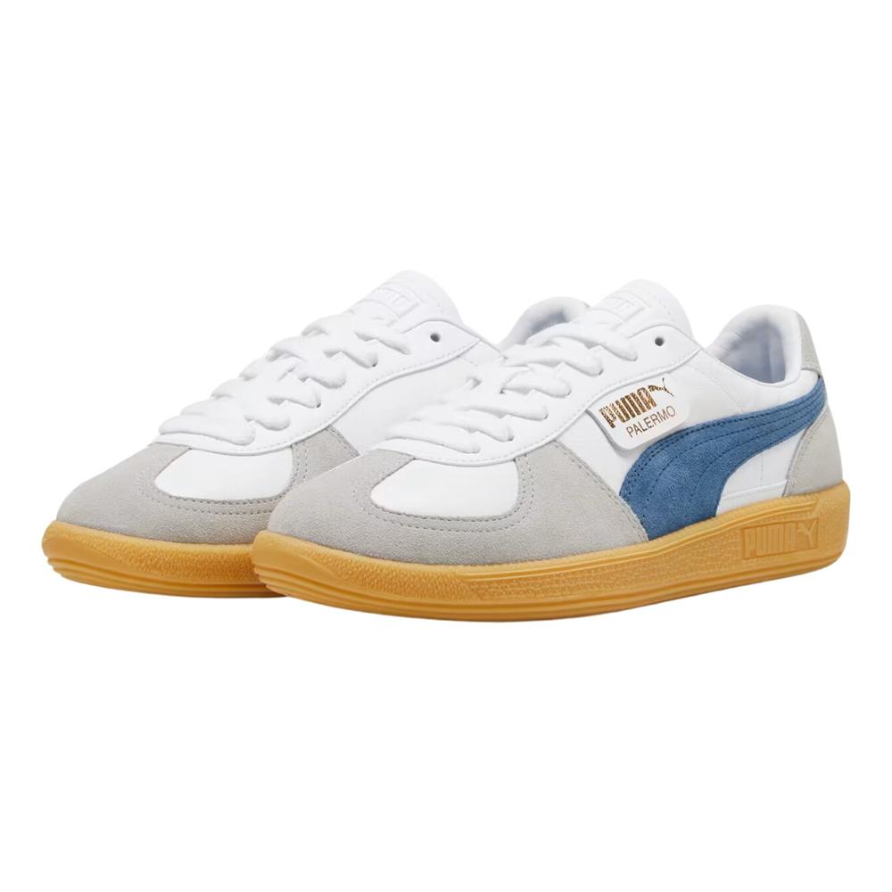 Foto 3 pulgar | Tenis Puma Palermo Lth Unisex Blancos