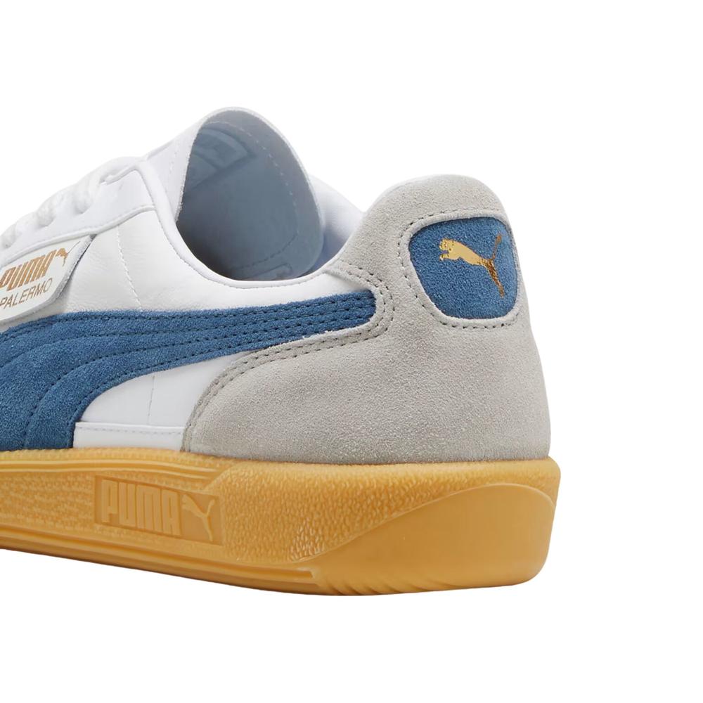 Foto 4 pulgar | Tenis Puma Palermo Lth Unisex Blancos