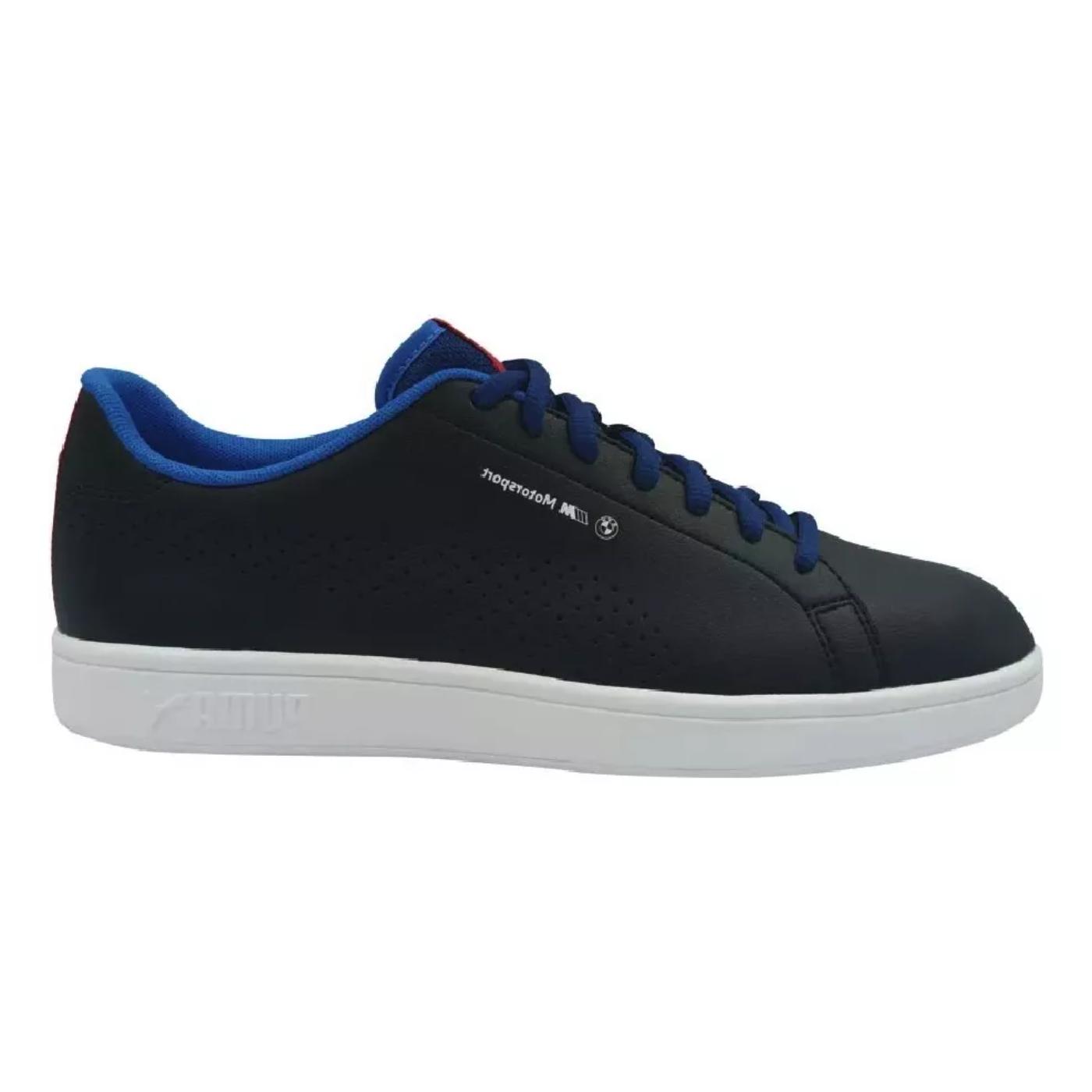 Foto 2 pulgar | Tenis Puma Bmw Mms Smash Ace Negros para Hombre