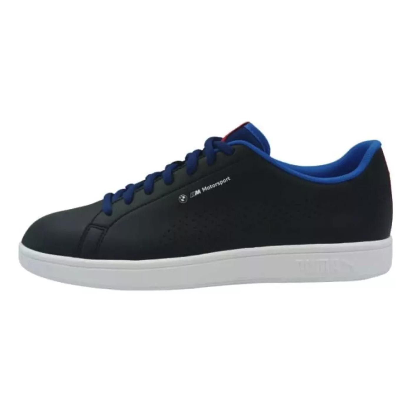 Foto 3 pulgar | Tenis Puma Bmw Mms Smash Ace Negros para Hombre