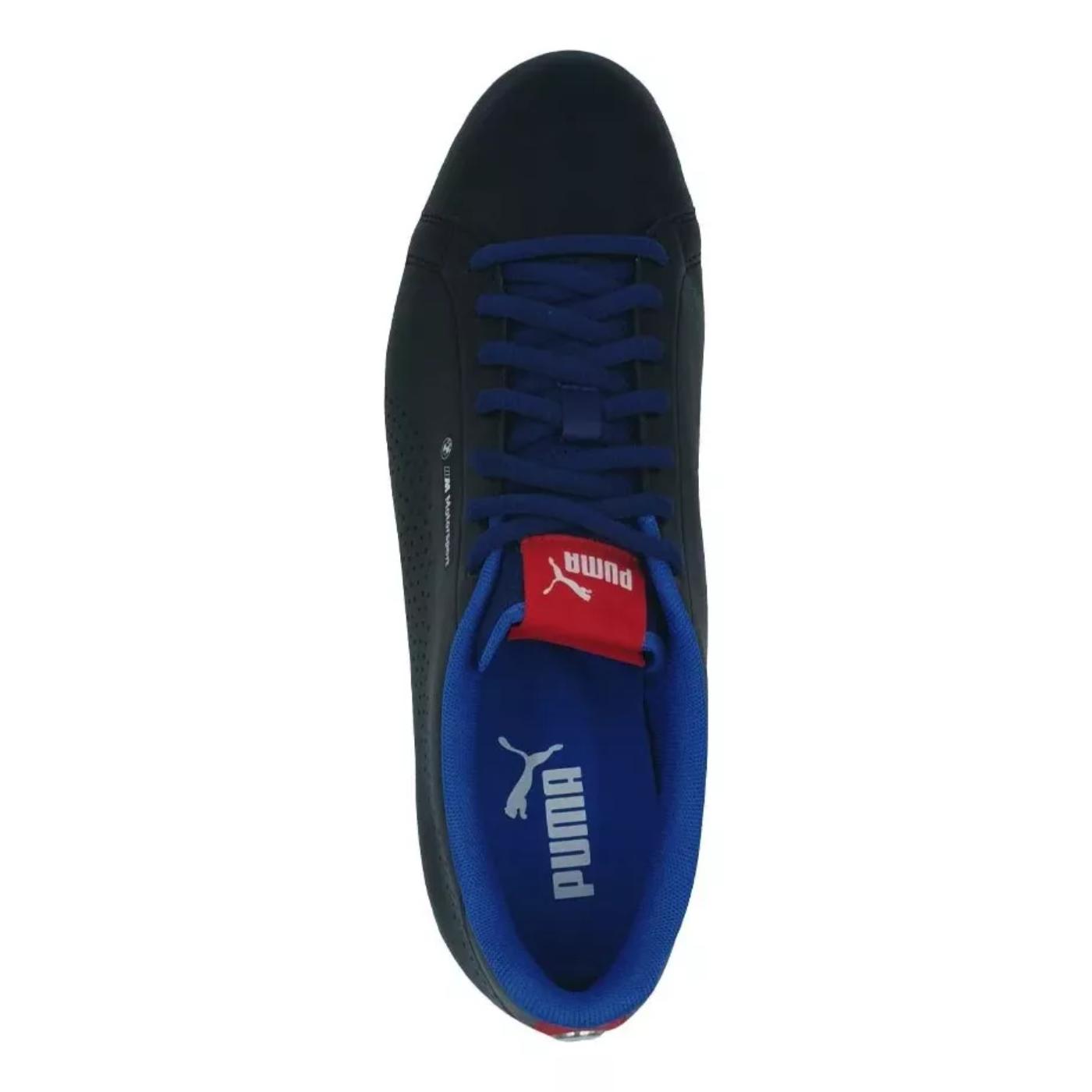 Foto 4 pulgar | Tenis Puma Bmw Mms Smash Ace Negros para Hombre