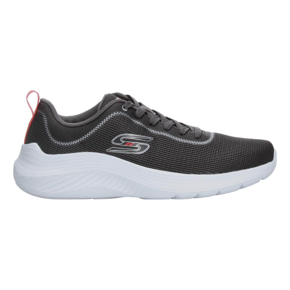 Foto 2 pulgar | Tenis Skechers Gris Para Hombre [ske1022] Blanco