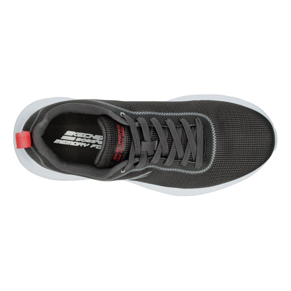 Foto 9 pulgar | Tenis Skechers Gris Para Hombre [ske1022] Blanco