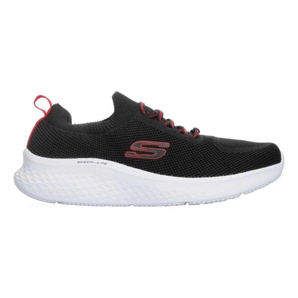 Foto 2 pulgar | Tenis Skechers Hombre Lite Pro Negro Con Rojo Caballero Rojo