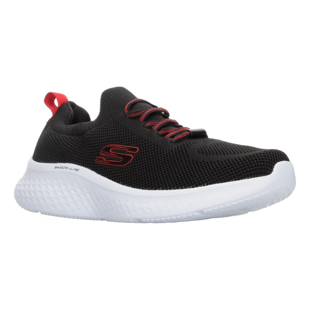 Foto 3 pulgar | Tenis Skechers Hombre Lite Pro Negro Con Rojo Caballero Rojo