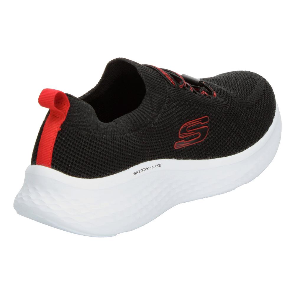 Foto 4 pulgar | Tenis Skechers Hombre Lite Pro Negro Con Rojo Caballero Rojo