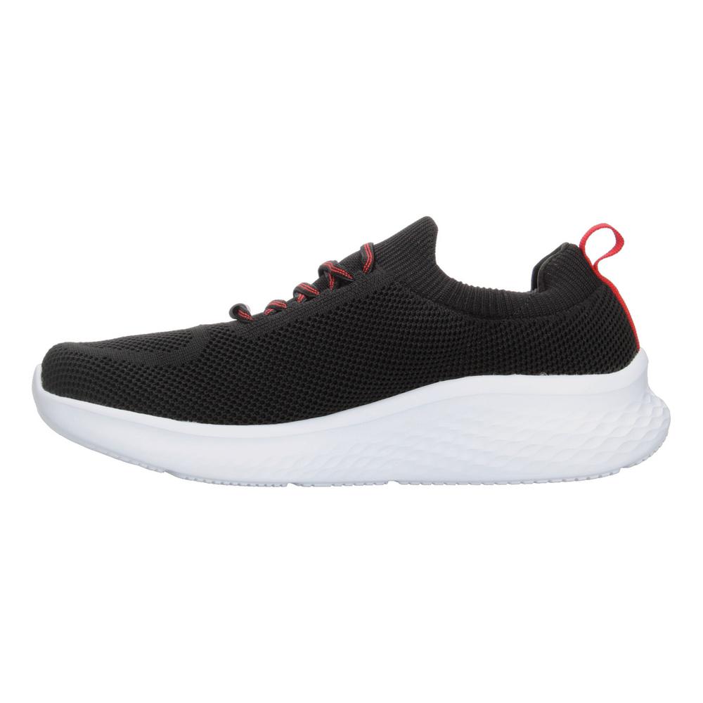 Foto 6 pulgar | Tenis Skechers Hombre Lite Pro Negro Con Rojo Caballero Rojo