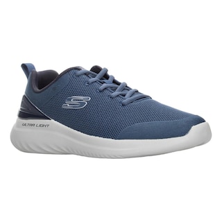 Foto 2 | Tenis Skechers Hombre Bounde 2.0 Azul Marino Caballero Azul Marino