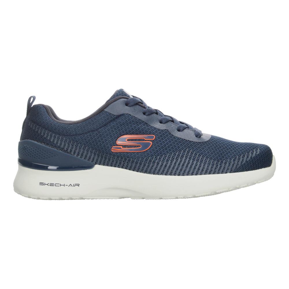 Foto 2 pulgar | Tenis Skechers Azul Marino Para Hombre [ske983] Blanco