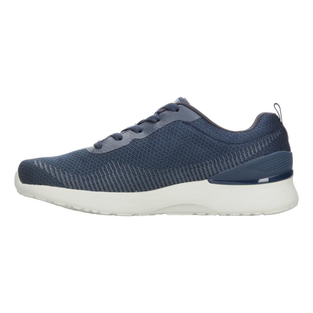 Foto 6 pulgar | Tenis Skechers Azul Marino Para Hombre [ske983] Blanco