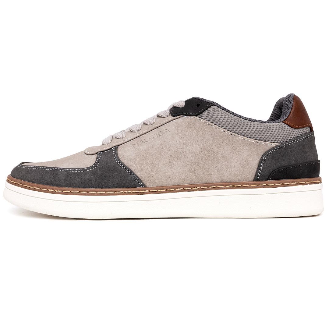 Foto 3 pulgar | Zapatos De Senderismo Nautica Savar-grey Vegan Suede Para Hombre Talla 7.5 - Venta Internacional.