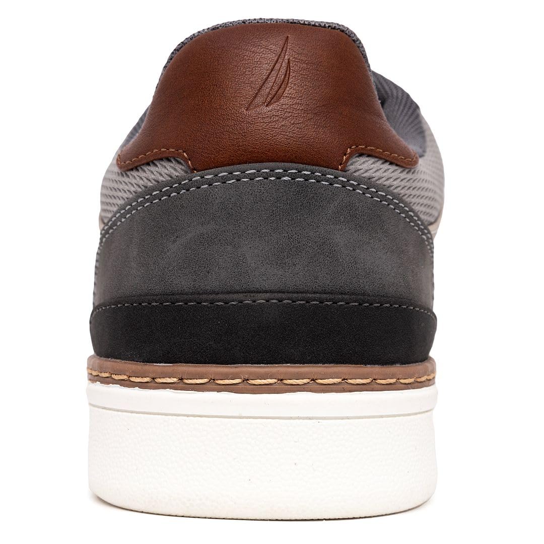 Foto 4 pulgar | Zapatos De Senderismo Nautica Savar-grey Vegan Suede Para Hombre Talla 7.5 - Venta Internacional.