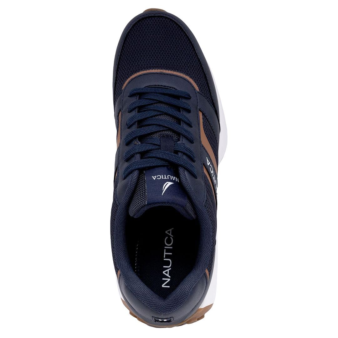 Foto 4 | Zapatillas Deportivas Oxford, Informales, Con Cordones, De Shoes Nautica, Para Hombre - Venta Internacional.